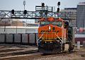 BNSF 6063 - ES44AC as helper